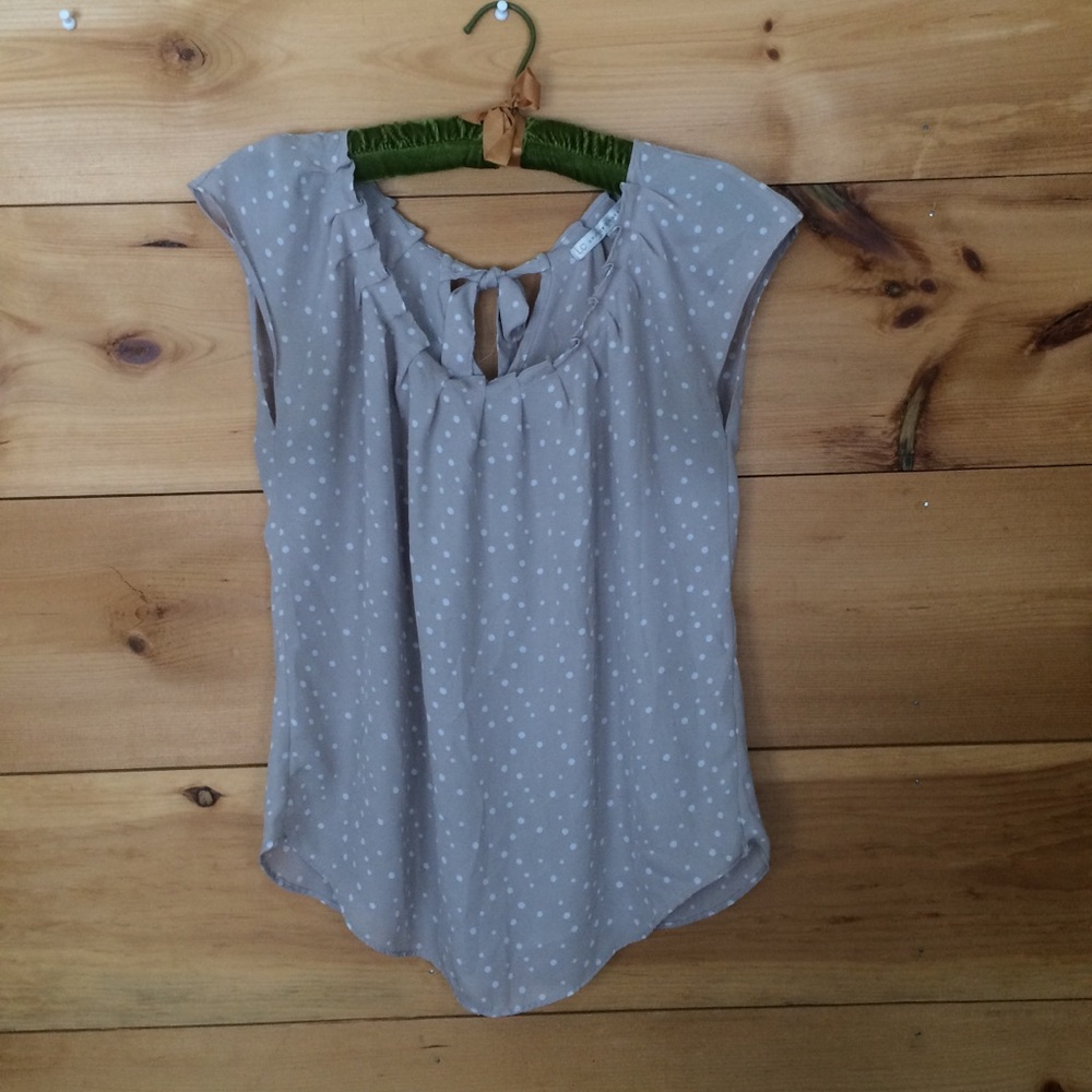 Lauren Conrad Short-Sleeve Blouse